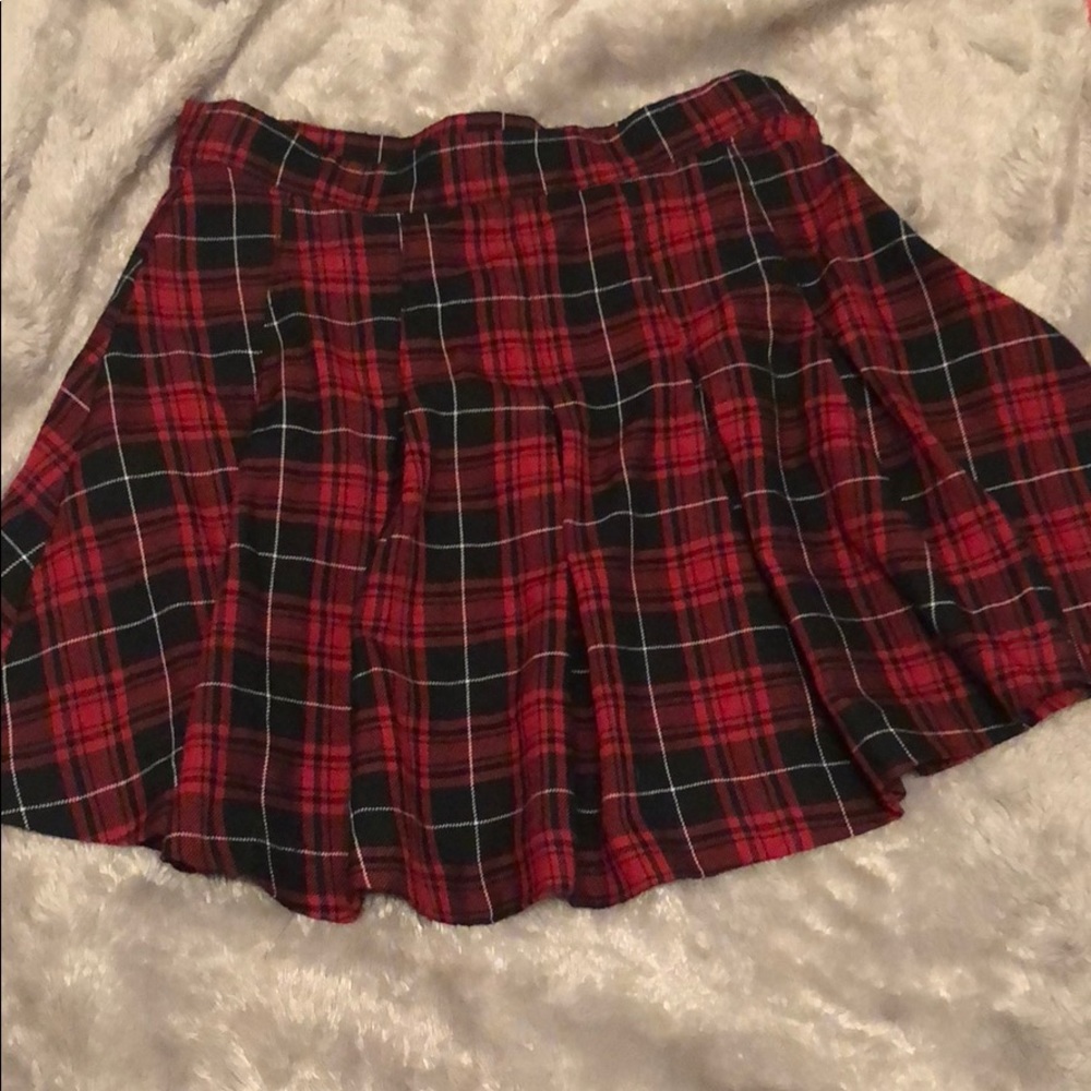 Plaid skirt